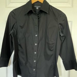 Banana Republic button-up shirt - black